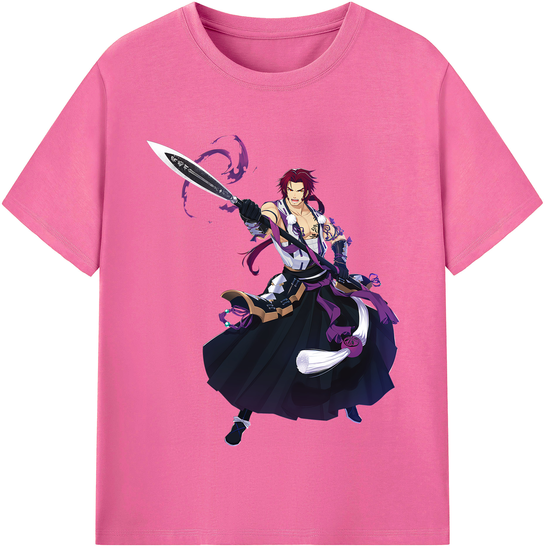 （画像用） 刀剣乱舞 Touken Ranbu レディースカジュアルプリントTシャツ（綿100％）